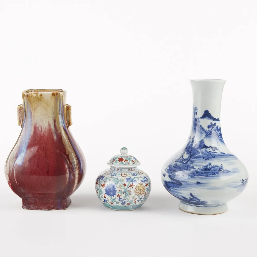 Chinese Republic Porcelain Vases