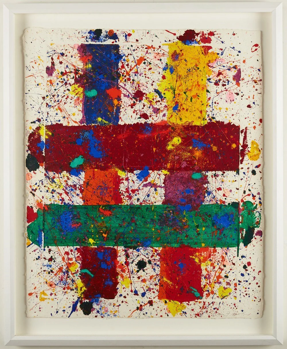 Sam Francis Abstract Monotype 1979