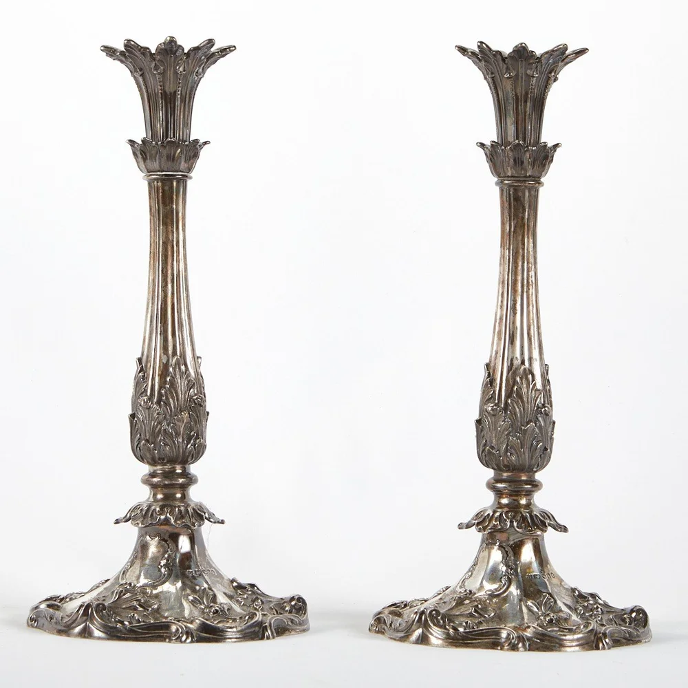 Silver Candlesticks