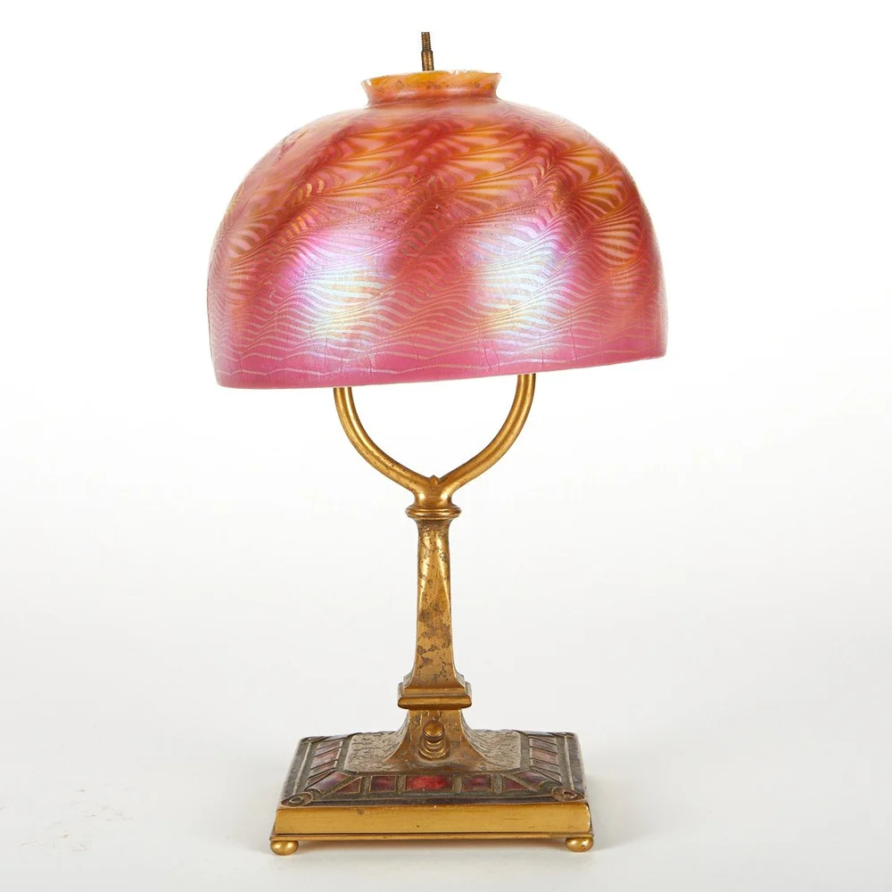 Tiffany Furnaces Enameled Lam